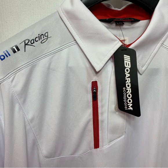 12 available Mobil 1 Racing Golf Shirt Polo - Picture 3 of 8